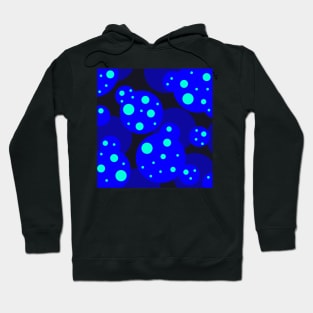 starry night pop art polka dots Hoodie